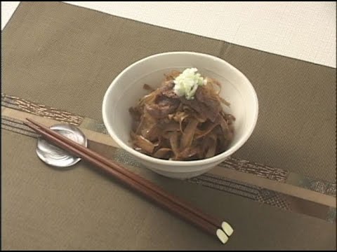 料理レシピ-【ごぼうと牛肉のキンピラ】｜ナスラックKitchen