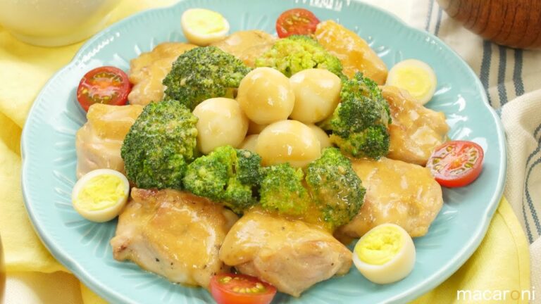 コロコロかわいい！ うずらの卵と 鶏もも肉の 照りマヨ 炒め のレシピ 作り方