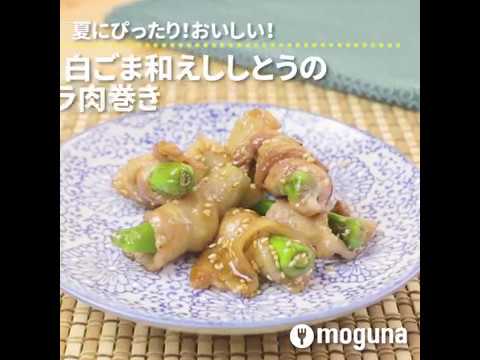 夏にぴったり！おいしい！  ししとうの豚バラ肉巻き ｜ moguna[モグナ]