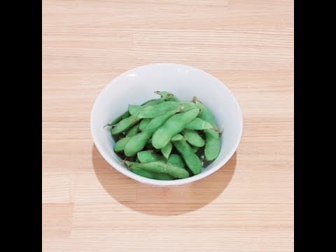 レンジで茹で枝豆が簡単に作れます☆彡 #Shorts