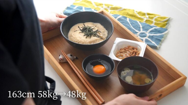 【ダイエット】夏バテ解消のための冷たい朝ごはんレシピ3選