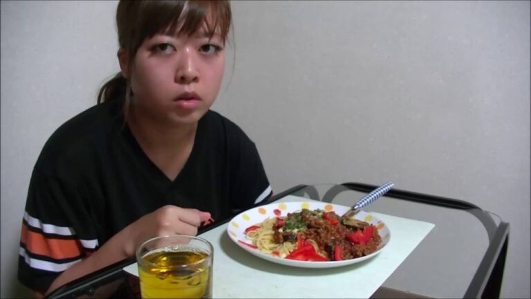 【茄子】ナスのミートソーススパゲッティ【茄子】