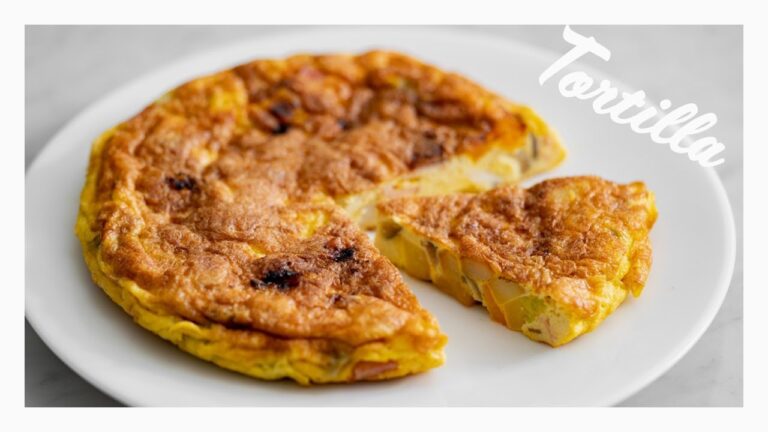 具だくさん！スペイン風オムレツ「トルティーリャ(トルティージャ)」の作り方 ┃ Spanish Omelette