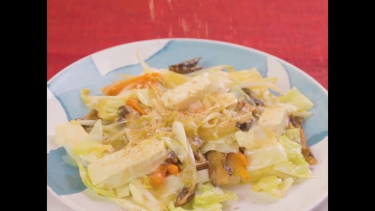 干ししいたけの優しい旨味 豆腐と干し椎茸の野菜あんかけ ｜ moguna[モグナ]