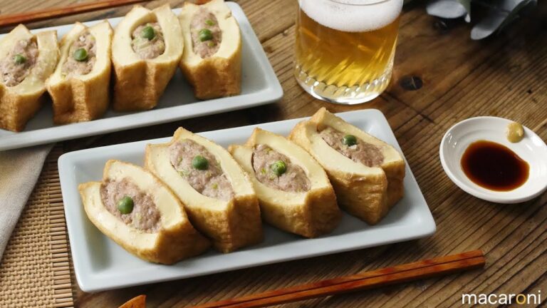 うまみがぎゅっ。厚揚げポケットしゅうまい の レシピ 作り方