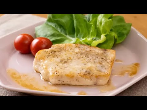 かじきのレモン風味ムニエル