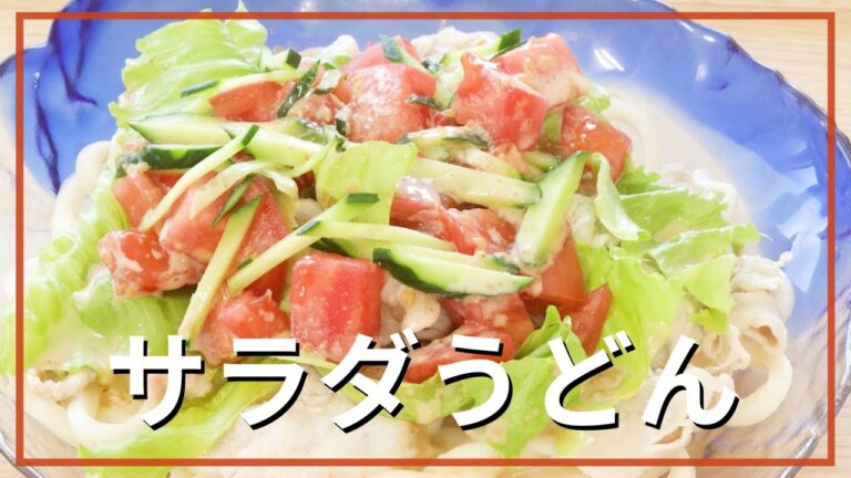 サラダうどん