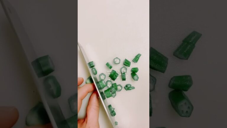 オクラと鰹節の冷奴#shorts