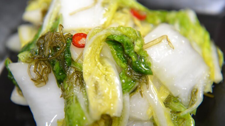 白菜とがこめ昆布の浅漬け