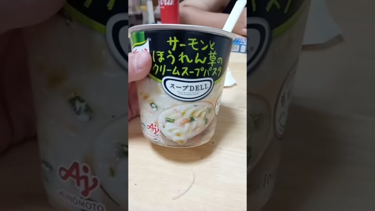 スープパスタ食べました