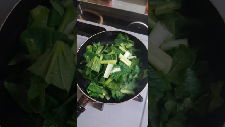 におわないキムチの小松菜炒め