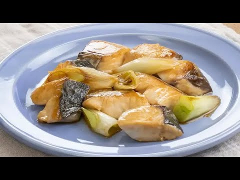 さわらのバタポン炒め