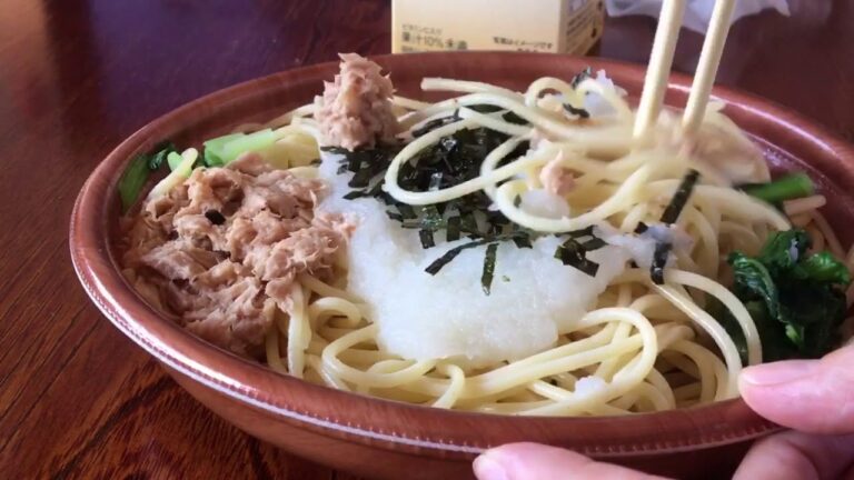 【セブンイレブン】ツナと大根おろしの和風パスタ