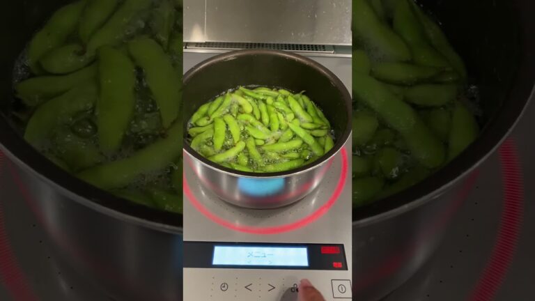 最高に美味くなる枝豆の茹で方　ぜひやってみて😊　【簡単】旬の枝豆🫛