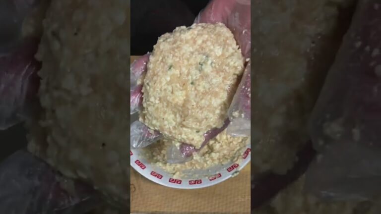 【ダイエット】【豆腐】さっぱりヘルシー豆腐ハンバーグ