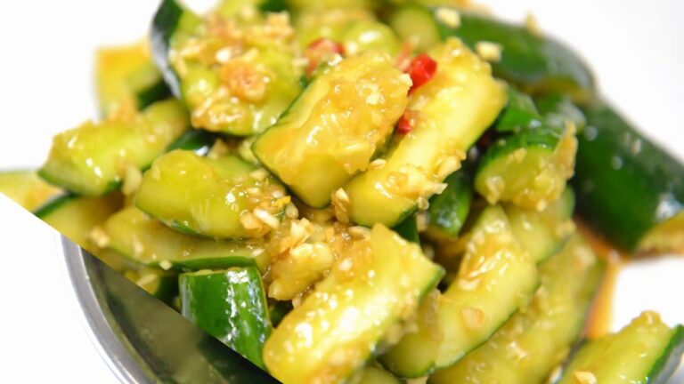 キュウリのスタミナ漬け