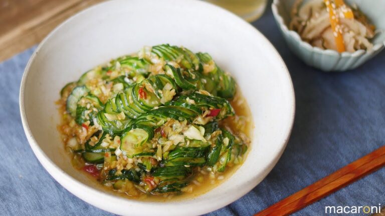 しっかり味しみ！ じゃばら きゅうりの 旨辛 ねぎだく 漬け のレシピ 作り方