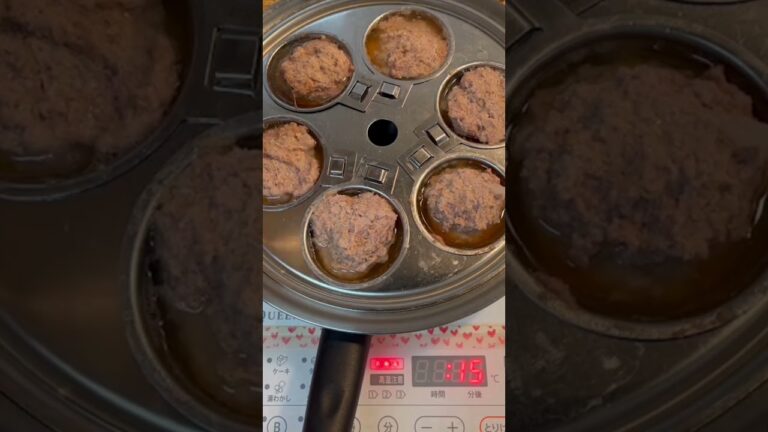 【Japanese burger】味噌ハンバーグ　#ハンバーグ #クイーンクック #queencook