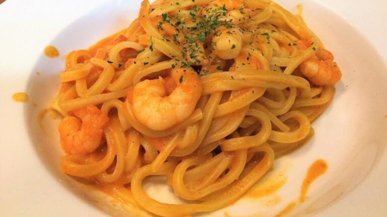 生パスタ 小海老のトマトクリーム 　PRONTO東京ドームシティ店