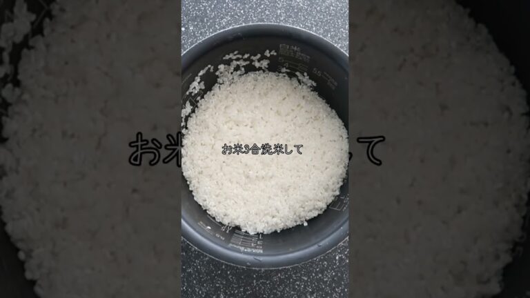 【炊飯器だけ】超時短で子供も喜ぶ炊き込みご飯 #shorts #料理 #簡単レシピ #時短レシピ #炊き込みご飯 #fyp #fypシ #japanesefood
