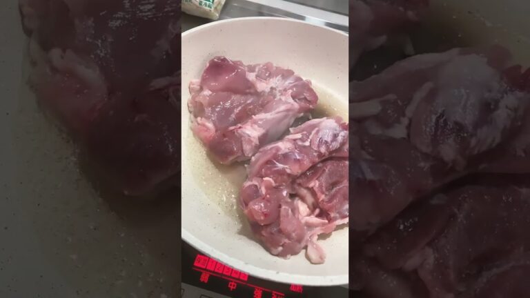 照り焼きチキンサンド作る