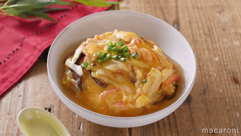 【基本のレシピ】天津飯(かにたま丼)