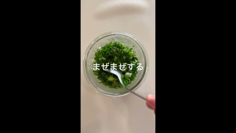 簡単ネギダレ冷奴