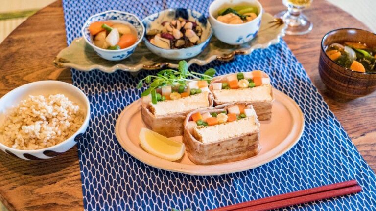 30分で4品！フライパンひとつで作る！～厚揚げの豚バラ肉巻き篇～