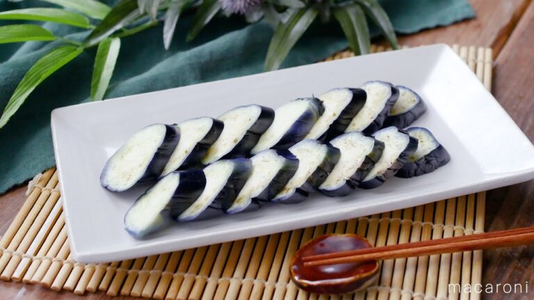 【基本のなすの漬物】色鮮やかに仕上がる！基本の作り方♪｜macaroni（マカロニ）