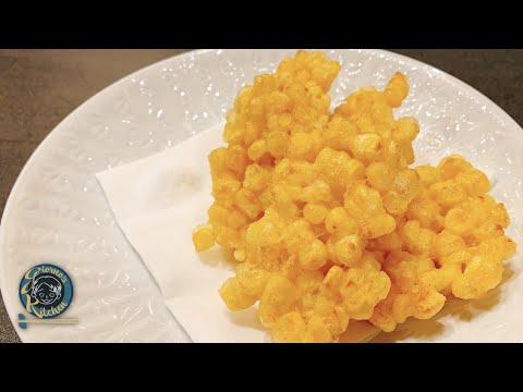 【とうもろこしのかき揚げ】最高のとうもろしの食べ方【材料3つで失敗なし】