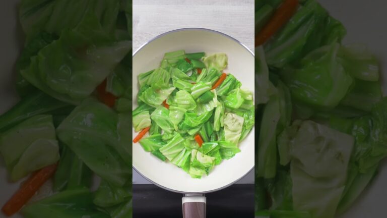 キャベツのシーチキンスパゲッティ