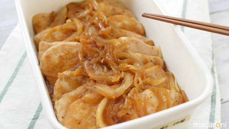 【作り置き】ぽってりコクまろ！「鶏むね肉のマヨしょうが焼き」のレシピ・作り方