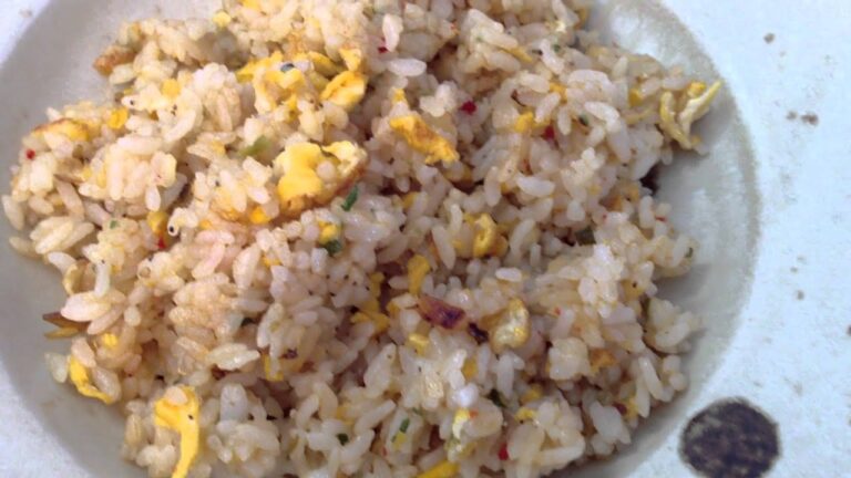 土日の昼は炒飯　ねぎ豚塩カルビ　簡単調理