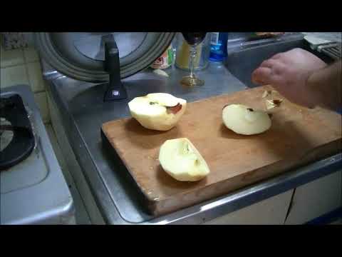 残念気味なおっさんが作る　りんごのコンポート