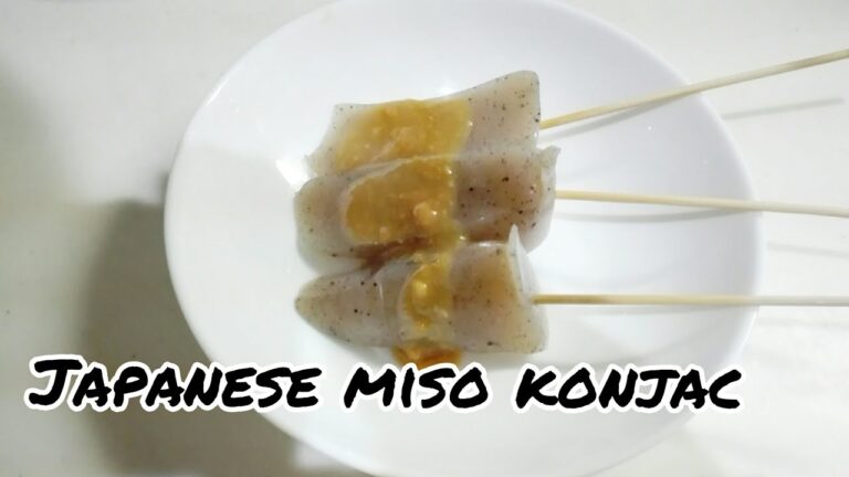 【簡単！料理！】音声付♪時短！味噌こんにゃく　Japanese food Easy cooking  【Japanese miso konjac】