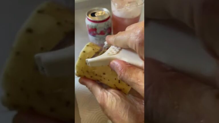 【飲酒料理】山芋のふわふわ焼き🍹的なおつまみ【Drunk Cooking】#shorts