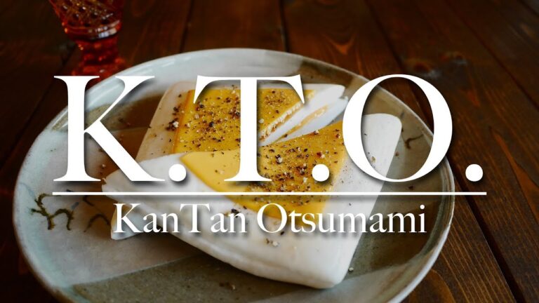 【K.T.O.簡単おつまみ】「ダブルチーズはんぺん」