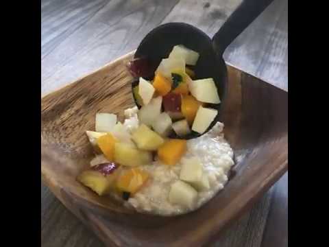 とろ～り食感！お野菜の甘味がきいたオートミールリゾット