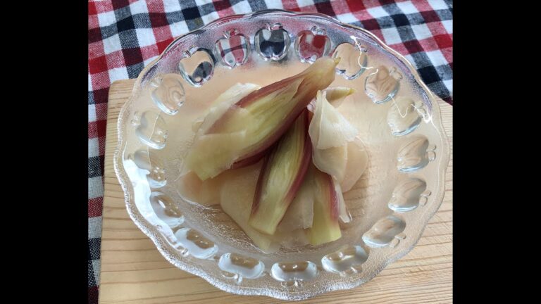 新生姜とみょうがの甘酢漬け