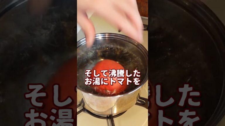 和風出汁が決め手！トマトときゅうりの浅漬け【やすまるだし】