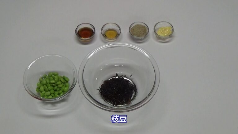 N-kitchen 【減塩食】枝豆とひじきのツナマヨサラダ