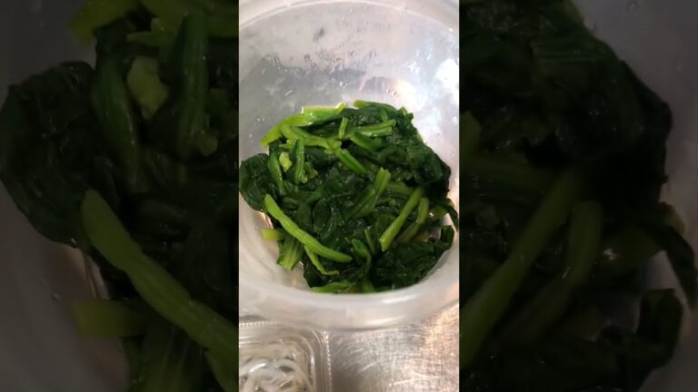 箸休め【簡単おつまみ】 #shorts  #しらすおろし #ほうれん草のお浸し