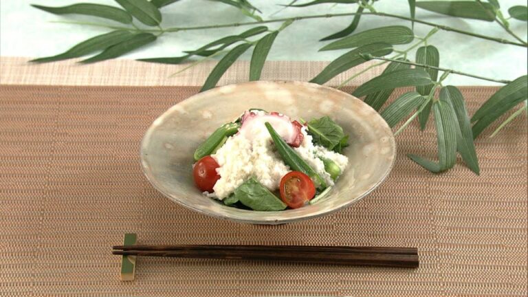 【DAIGOも台所】たこのとろろ酢｜夏バテで食欲ないレシピ♪