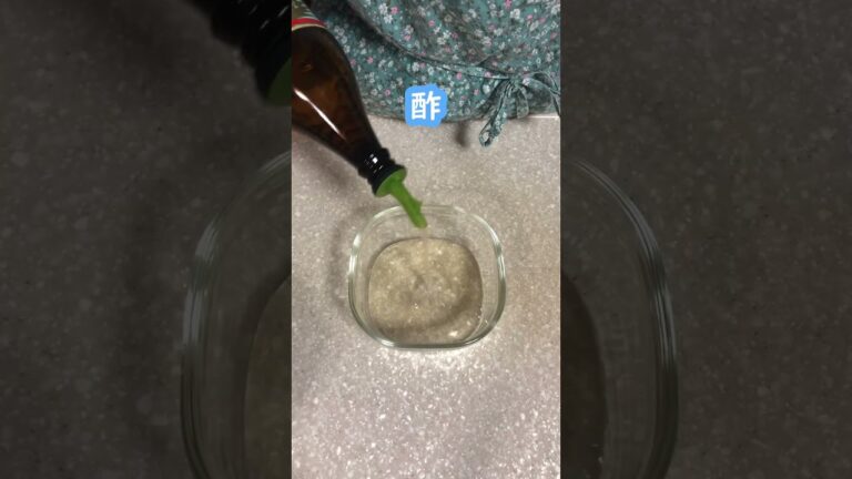 さっぱり！きゅうりとシラスの酢の物  #料理動画 ｜Refreshing! Vinegared cucumber and baby sardine #shorts