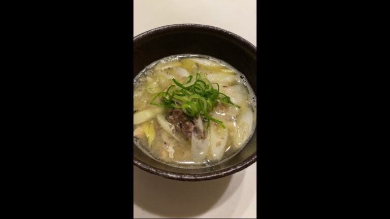 本気で痩せたきゃこれ食っとけ【サバのみそ汁】#Shorts