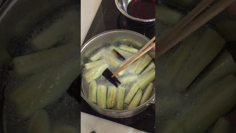 茄子の揚げ浸し🍆❗️