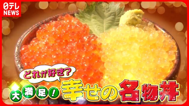 【大人気店】２色いくら丼！お得なうな丼！蕎麦屋のカツ丼！こだわりのどんぶり特集『every.特集』
