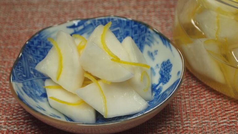柚子蕪【かぶの甘酢漬け】の作り方