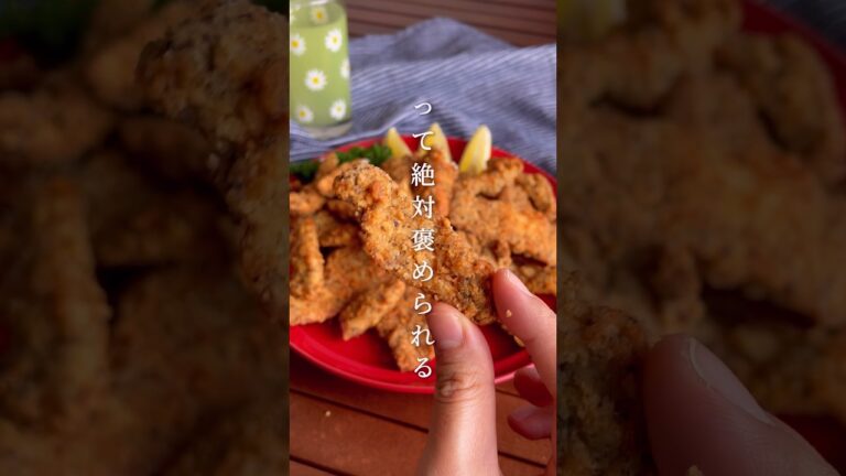 まるであの店！カリカリザクザク「クリスピーチキン」#shorts #food #recipe #簡単料理 #簡単レシピ #料理 #レシピ