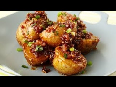 まるごと新じゃがとひき肉の甘辛炒めのレシピ　|　料理サプリ